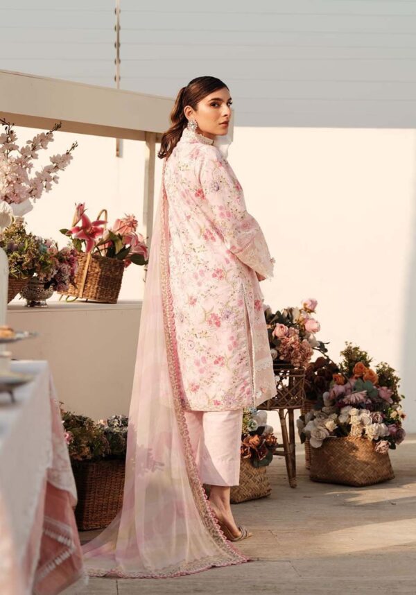 Zarqash Zq-12 Luxury Lawn 3Pc Suit Collection 2024