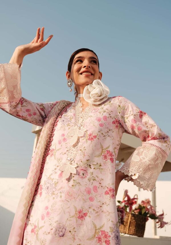 Zarqash Zq-12 Luxury Lawn 3Pc Suit Collection 2024