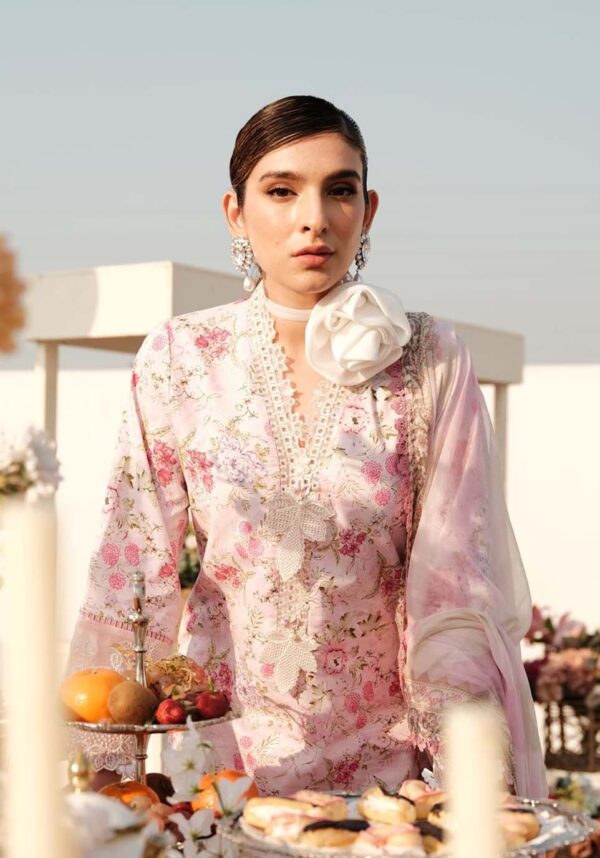 Zarqash Zq-12 Luxury Lawn 3Pc Suit Collection 2024