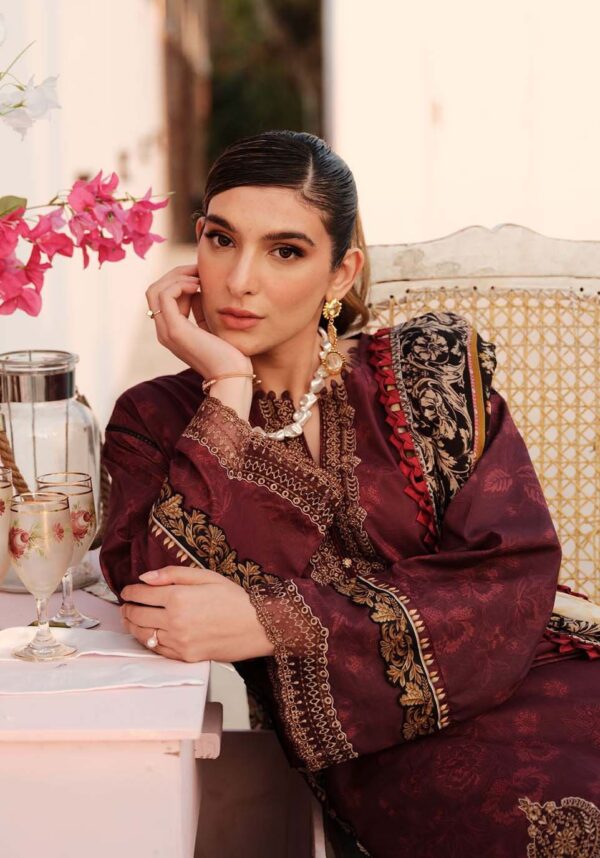 Zarqash Zq-06 Luxury Lawn 3Pc Suit Collection 2024