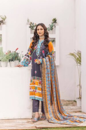 Art N Style D 02 Pop Art Premium Lawn Collection