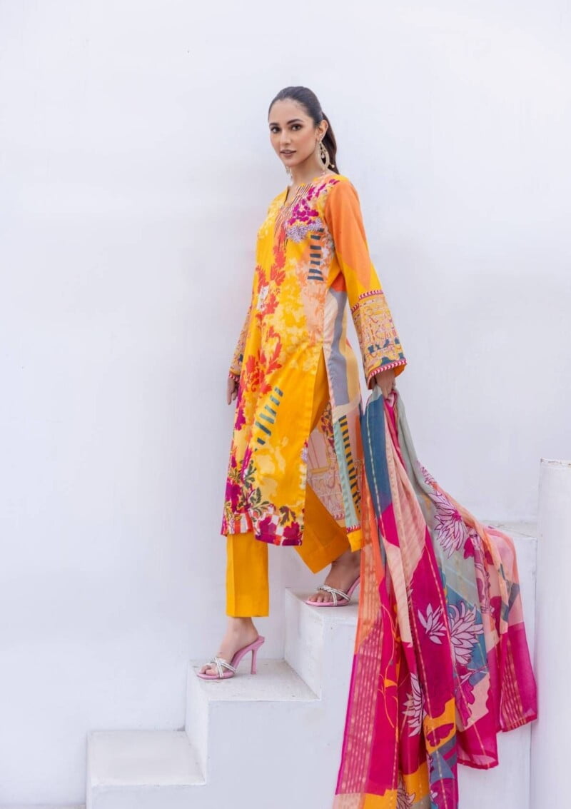 Art N Style D 01 Pop Art Premium Lawn Collection