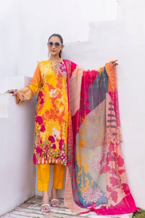 Art N Style D 01 Pop Art Premium Lawn Collection