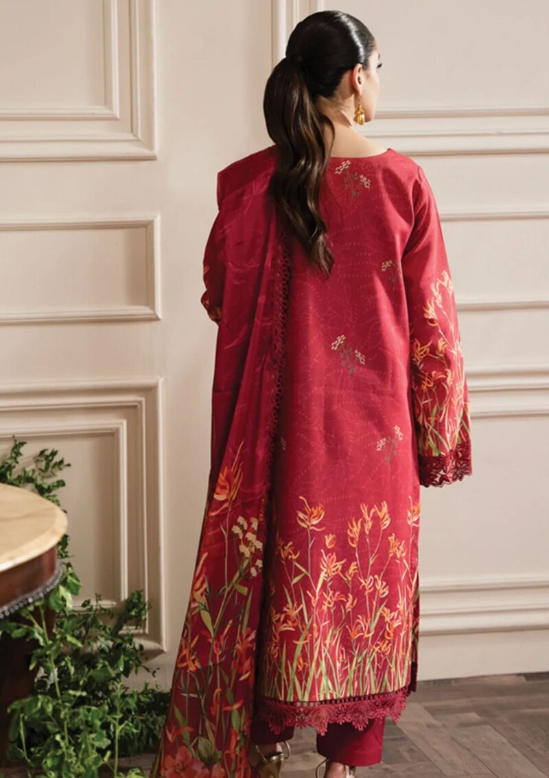 Rang Rasiya Rl24 10 Crimson Lifestyle Lawn Collection