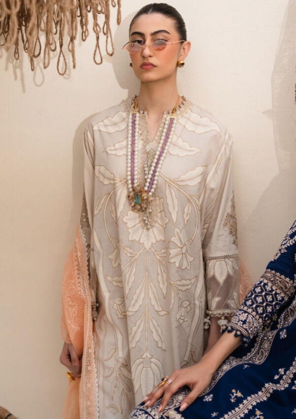 Sana Safinaz Muzlin V02 Mv 1 B Lawn Collection