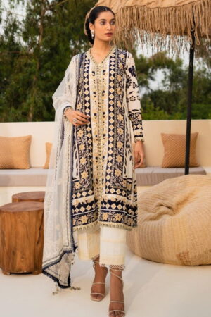 Sana Safinaz Muzlin V02 MV 2 B Lawn Collection