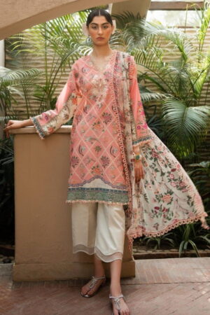 Sana Safinaz Muzlin V02 MV 4 B Lawn Collection