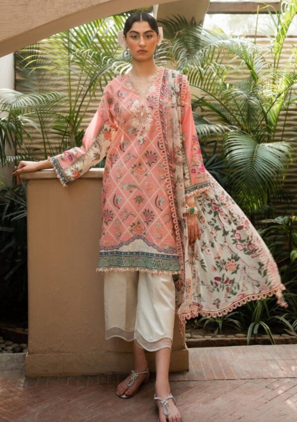 Sana Safinaz Muzlin V02 Mv 4 B Lawn Collection