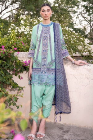 Sana Safinaz Muzlin V02 MV 9 A Lawn Collection