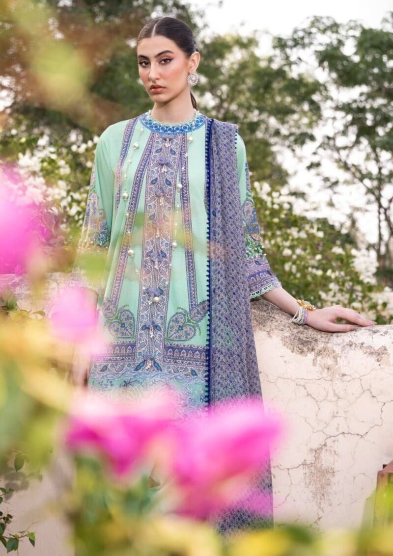 Sana Safinaz Muzlin V02 MV 9 A Lawn Collection