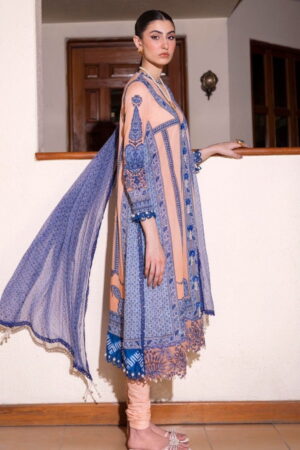 Sana Safinaz Muzlin V02 MV 9 B Lawn Collection