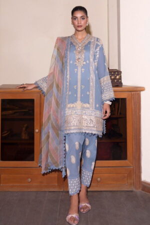 Sana Safinaz Muzlin V02 MV 10 B Lawn Collection