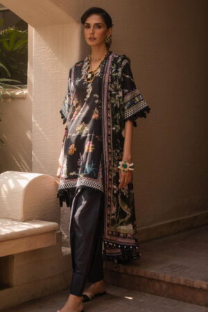 Sana Safinaz Muzlin V02 MV 13 B Lawn Collection