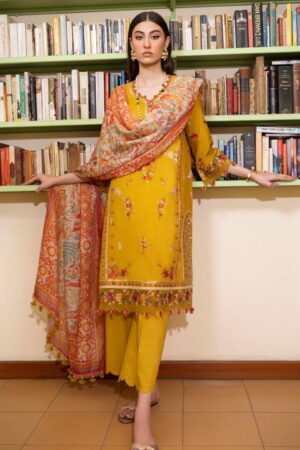 Sana Safinaz Muzlin V02 MV 15 B Lawn Collection