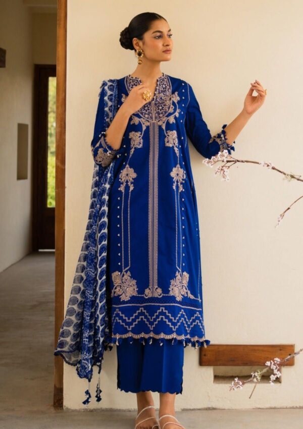 Sana Safinaz Muzlin V02 Mv 16 B Lawn Collection