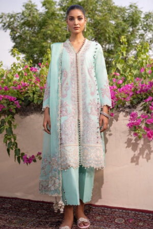 Sana Safinaz Muzlin V02 MV 18 B Lawn Collection