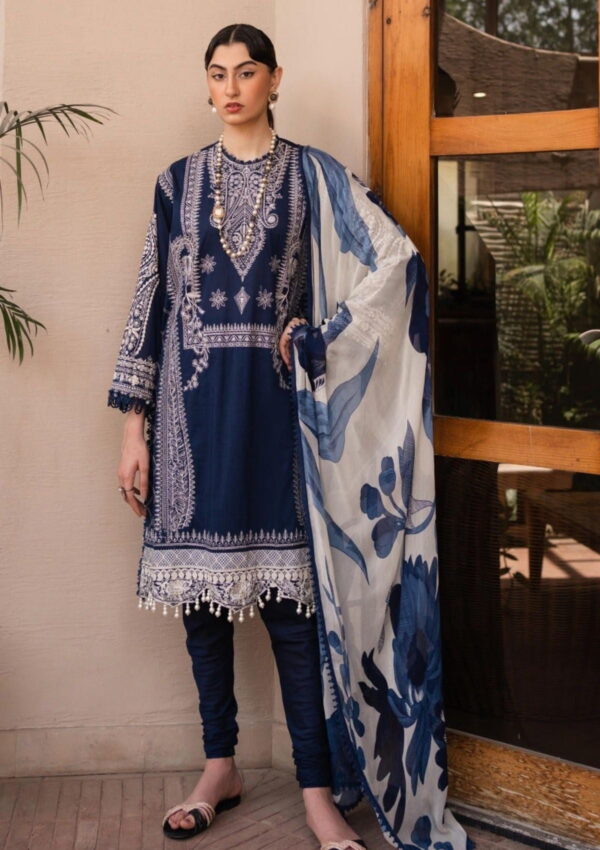 Sana Safinaz Muzlin V02 Mv 19 B Lawn Collection