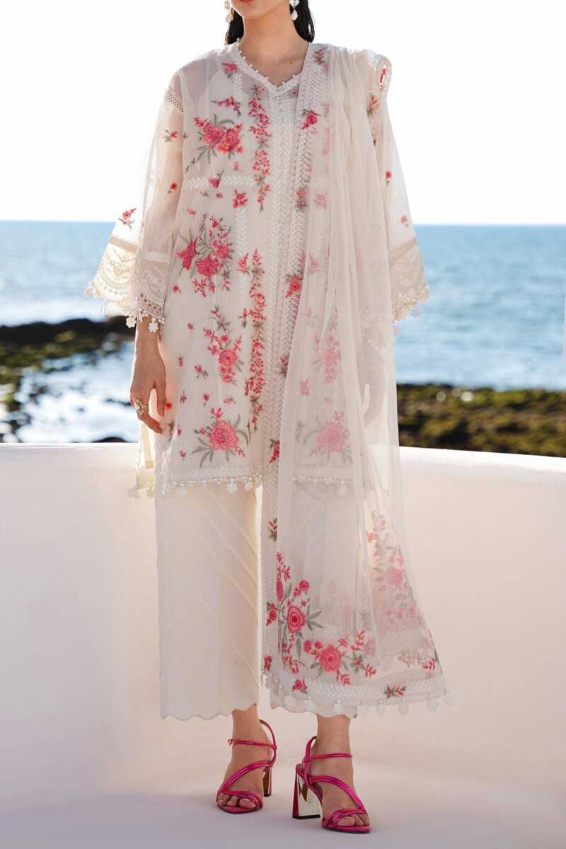 Sana Safinaz M241-001A-3Cx Embroidered Net