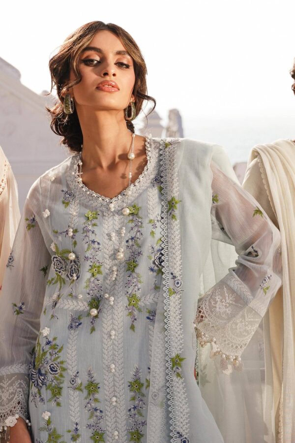 Sana Safinaz M241-001B-3Cx Embroidered Net