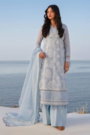 Sana Safinaz M241-014b-3cx Embroidered Net