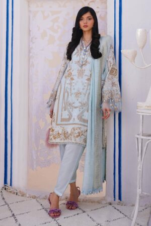 Sana Safinaz M241-018b-3cm Printed Lawn