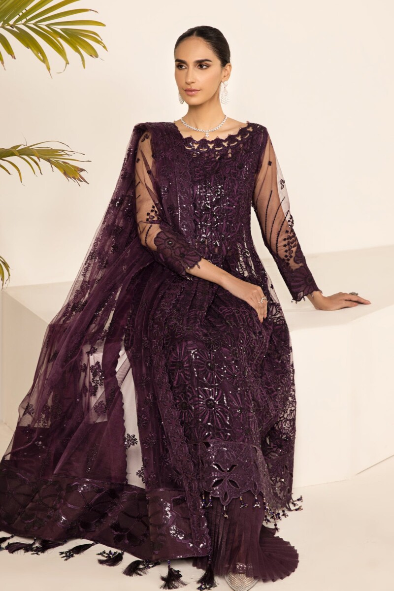 Alizeh Af Ch 2156 Maya Embroidered Chiffon