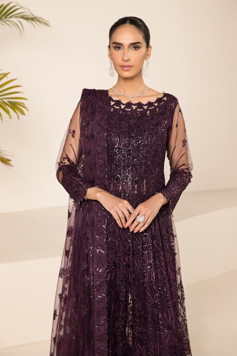 Alizeh Af Ch 2156 Maya Embroidered Chiffon