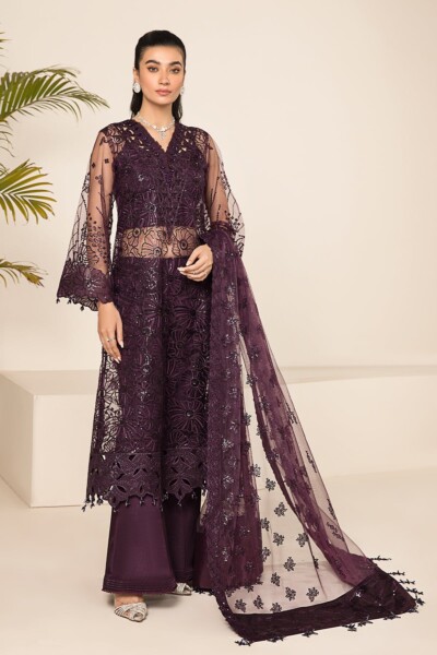 Alizeh Af Ch 2156 Maya Embroidered Chiffon