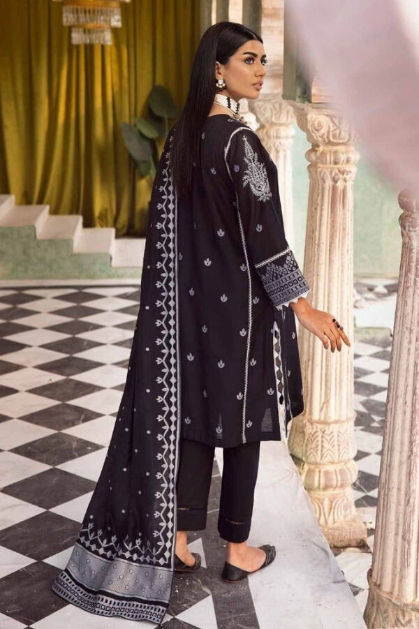 Gul Ahmed Mj-42002 Premium Embroidered Jacquard Collection 2024