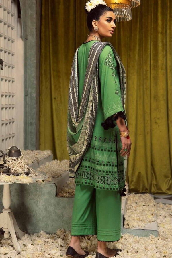 Gul Ahmed Mj-42004 Premium Embroidered Jacquard Collection 2024