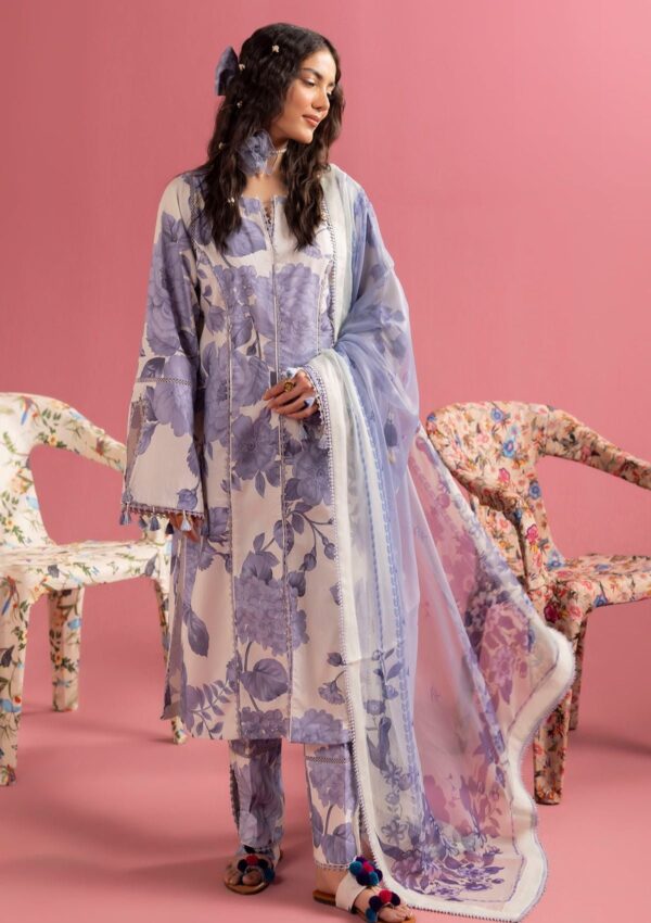 Alizeh Als24 01 Pearl Mist Sheen Lawn Collection