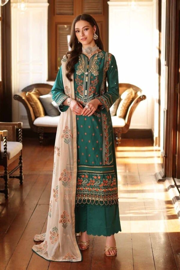 Gul Ahmed Pm-42009 Premium Embroidered Lawn Collection 2024