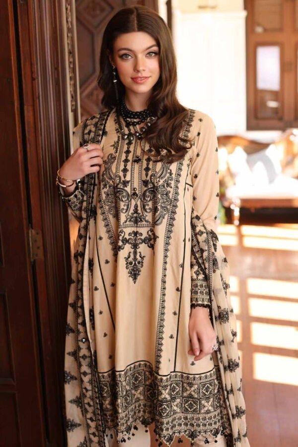 Gul Ahmed Pm-42010 Premium Embroidered Lawn Collection 2024