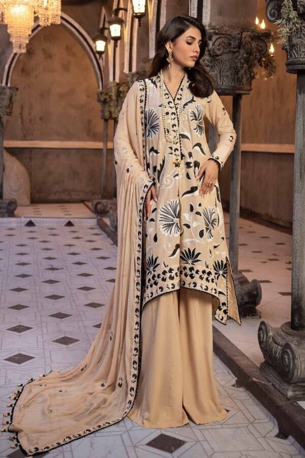 Gul Ahmed Pm-42012 Premium Embroidered Lawn Collection 2024