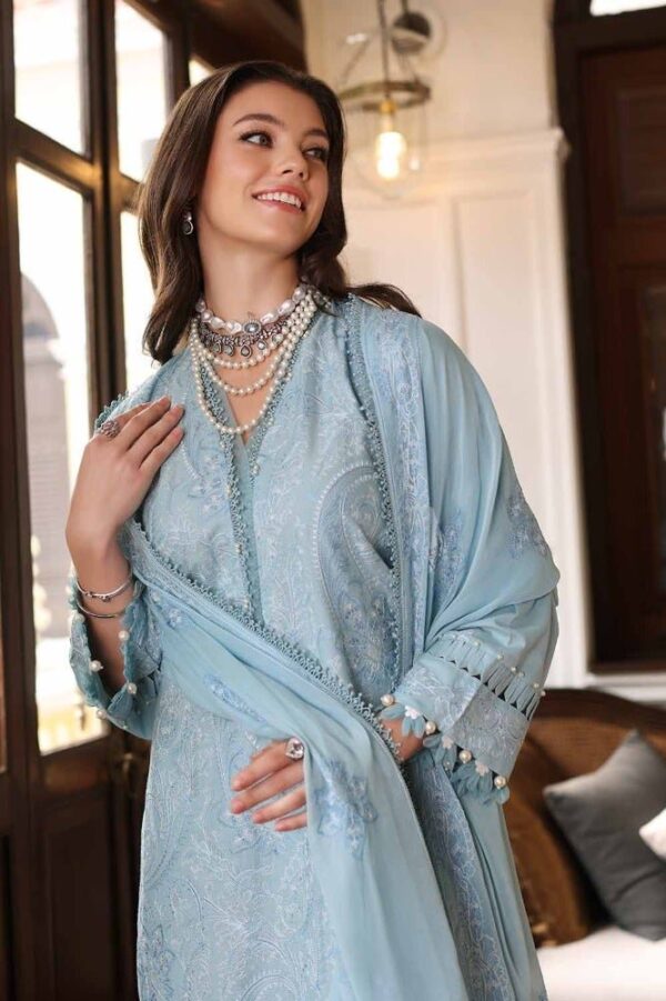 Gul Ahmed Pm-42013 Premium Embroidered Lawn Collection 2024