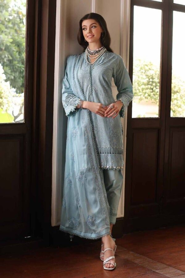 Gul Ahmed Pm-42013 Premium Embroidered Lawn Collection 2024