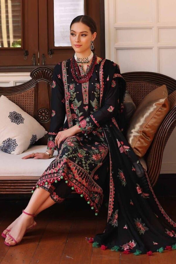 Gul Ahmed Pm-42024 Premium Embroidered Lawn Collection 2024