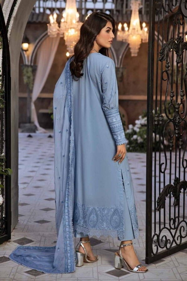 Gul Ahmed Pm-42027 Premium Embroidered Lawn Collection 2024