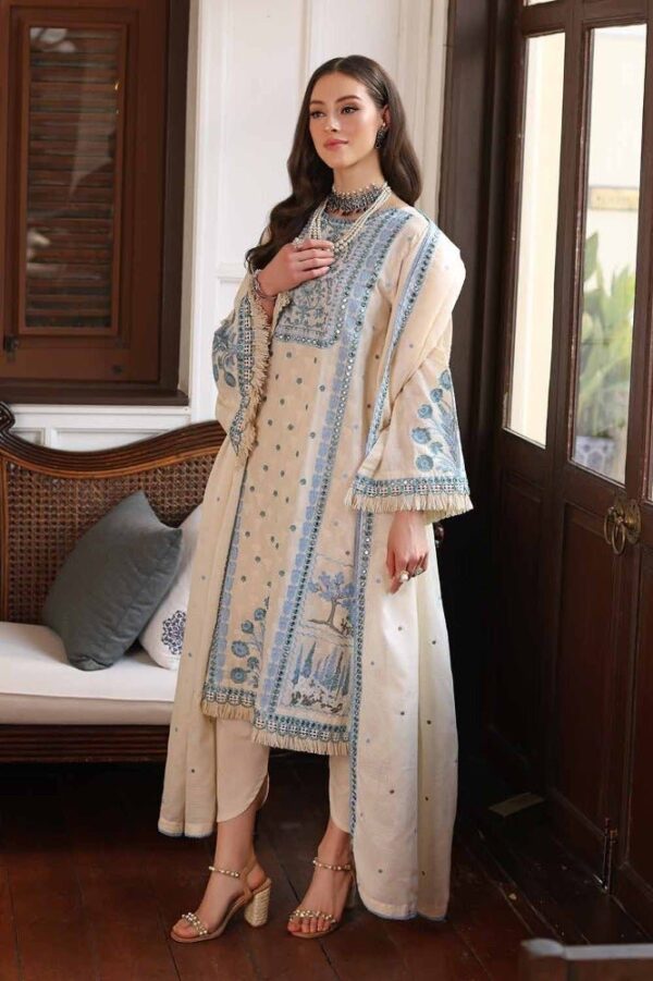 Gul Ahmed Pm-42030 Premium Embroidered Lawn Collection 2024