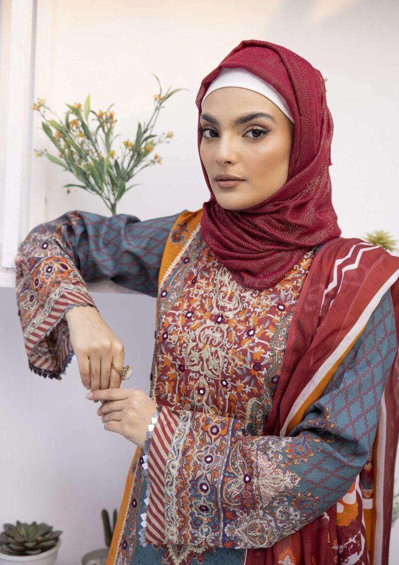 Motiya Dua Mlf24 07 Lawn Collection