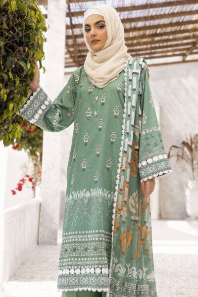 Sapphire Dgs24 14 Dua Gul E Zarki Lawn Collection 2024