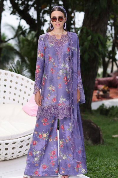 Noor By Saadia Asad Nsl24 4 B Luxe Printkari Lawn Collection