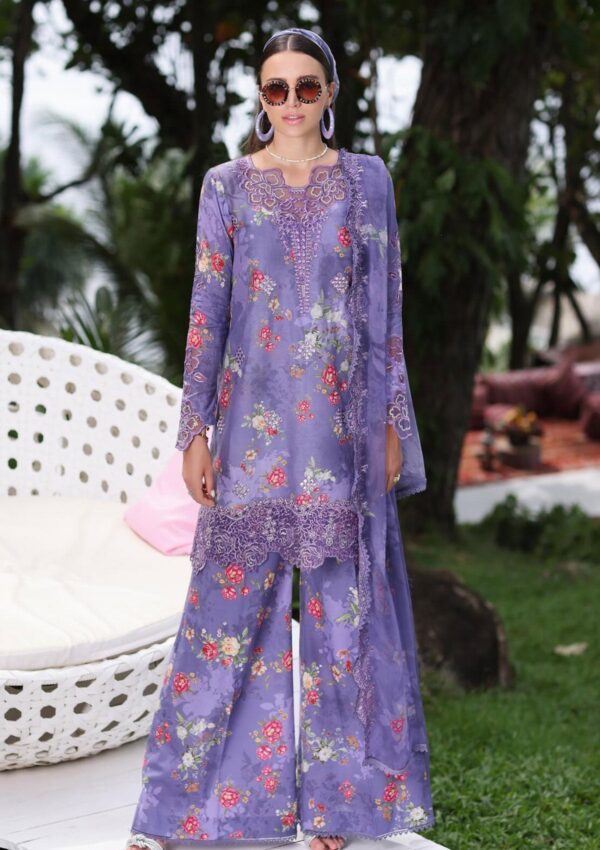 Noor By Saadia Asad Nsl24 4 B Luxe Printkari Lawn Collection