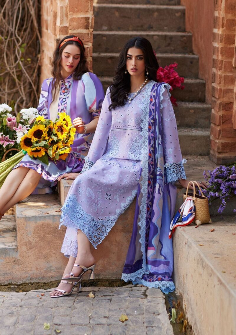 Mushq Msl 2402 Ciao Couture Te Amo Luxury Lawn Collection