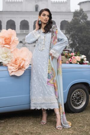 Faiza Faisal Fm24 01 Anja Maya Lawn Collection 24