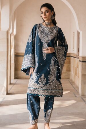 Jazmin Sll24 05 Shahkaar Lawn Collection