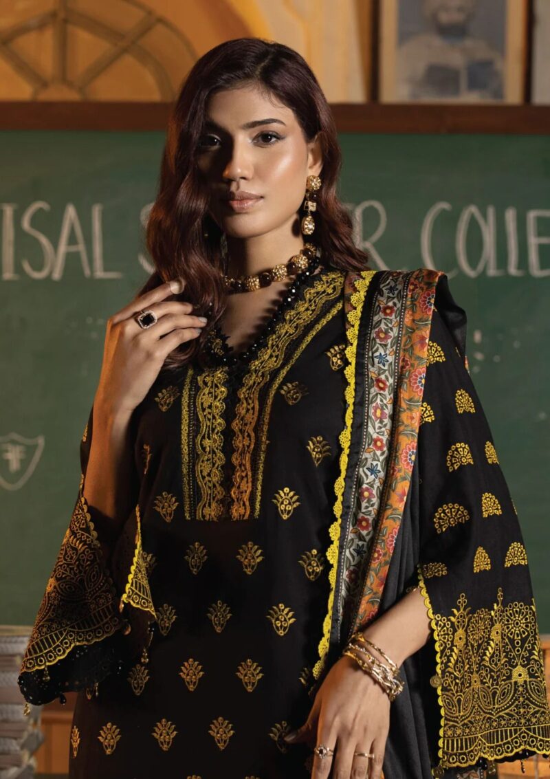 Faiza Faisal Fm24 03 Clara Maya Lawn Collection