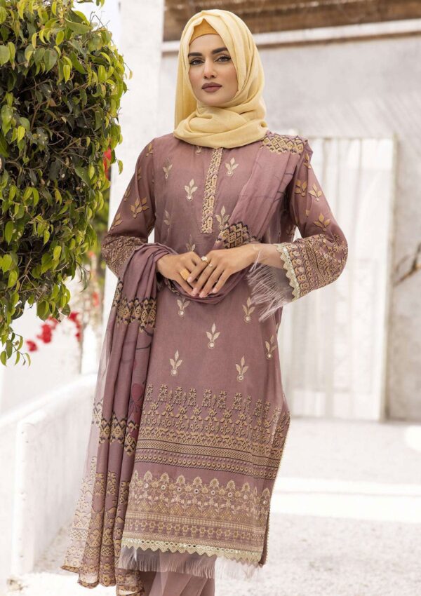 Sapphire Dgs24 02 Dua Gul E Zarki Lawn Collection 2024