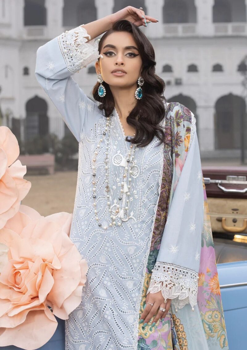 Faiza Faisal Fm24 01 Anja Maya Lawn Collection