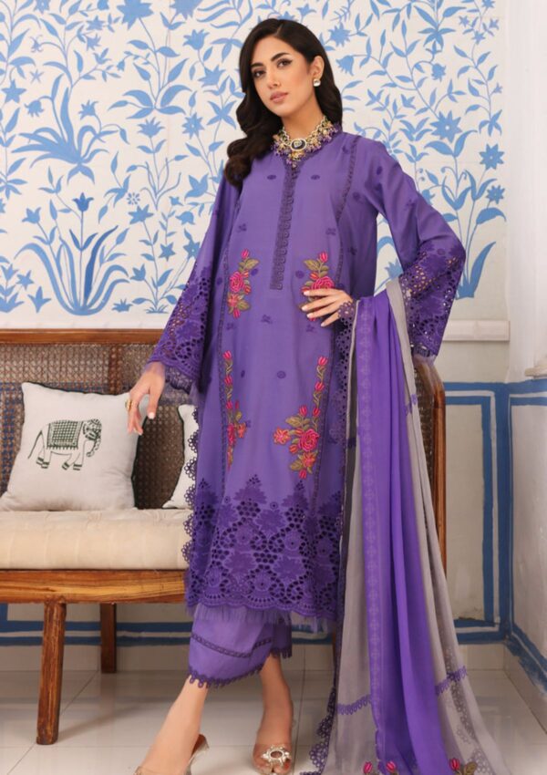 Charizma Ct24 08 Tabeer Schiffli Lawn Collection 24